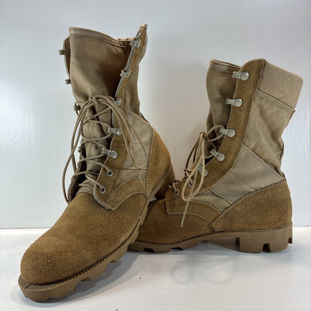 RO-Search Men's Size 6.5 R Army Hot Weather Desert Combat Jungle Boots USA EUC
